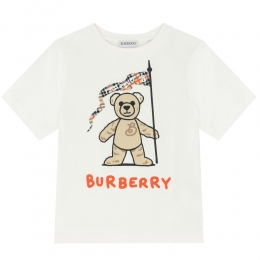 ◆키즈◆25SS 여성 토마스 테디 베어 티셔츠 화이트 8105198