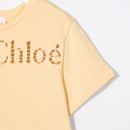 ◆키즈◆22SS 키즈 로고 반팔 티셔츠 옐로우 C15D41 505