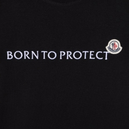 ◆키즈◆22SS 키즈 로고 패치 티셔츠 블랙 8C000 36 899M5 999