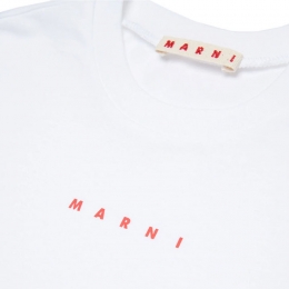 ◆키즈◆25SS 여성 로고 티셔츠 화이트 M01413 M00RF 0M100