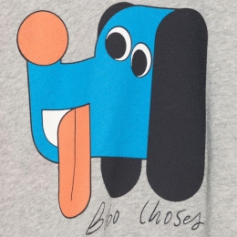 ◆키즈◆ 25FW 키즈 도그 메트 프린트 스웻셔츠 그레이 B225AC031 041