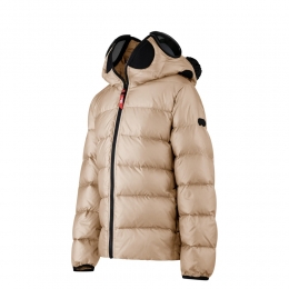 ◆키즈◆24FW 키즈 마이크로 립스탁 고글 패딩 베이지 JK 363B T KJ4 13