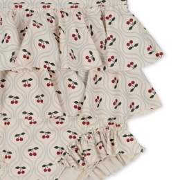 ◆키즈◆24SS 키즈 올오버 체리 스윔슈트 아이보리 KS100381 CHERRY MOTIF