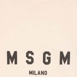 ◆키즈◆24FW 키즈 로고 프린트 티셔츠 베이지 F4MSJUTH176 260