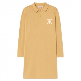 ◆키즈◆23FW 키즈 로고 프린팅 원피스 옐로우 F23030 026DX